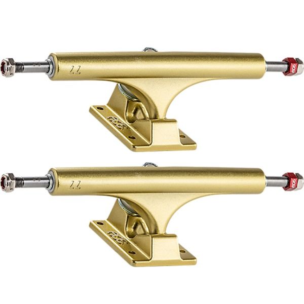 Ace Trucks MFG. AF1 77 Gold Skateboard Trucks - 6.9" Hanger 9.5" Axle (Set of 2)