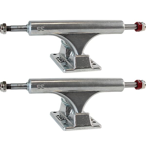 Ace Trucks MFG. AF1 33 Hollow Polished Skateboard Trucks - 5.4" Hanger 8.0" Axle (Set of 2)