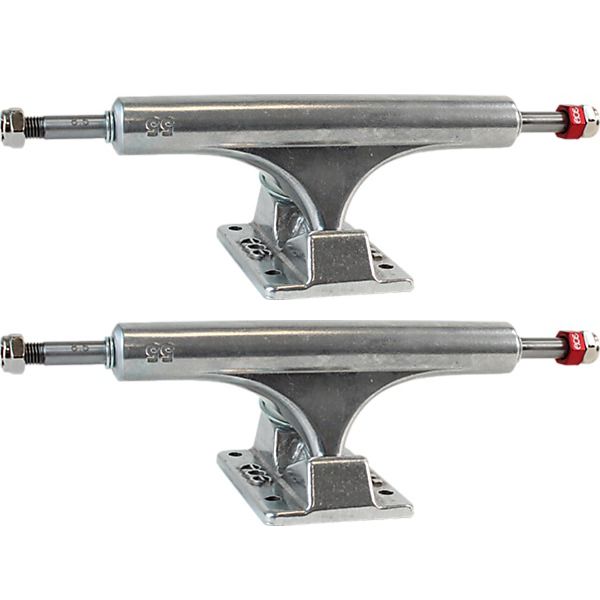 Ace Trucks MFG. AF1 55 Hollow Polished Skateboard Trucks - 5.8" Hanger 8.5" Axle (Set of 2)