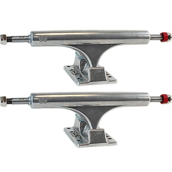 Ace Trucks MFG. AF1 66 Hollow Polished Skateboard Trucks - 6.37" Hanger 9.0" Axle (Set of 2)