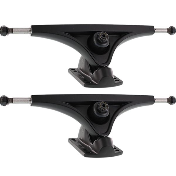 Bear Skateboard Trucks 180mm Gen 6 50 Degree Black Skateboard Reverse Kingpin Trucks - 7.0" Hanger 9.75" Axle (Set of 2)