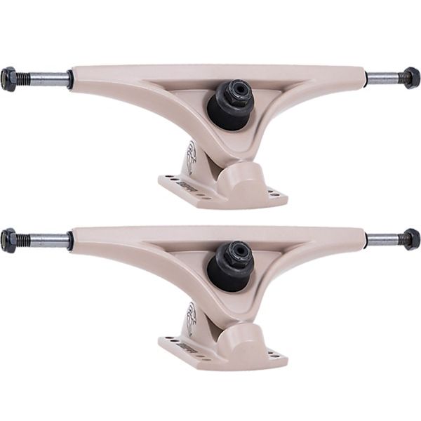 Bear Skateboard Trucks 180mm Gen 6 50 Degree Mushroom Tan Skateboard Reverse Kingpin Trucks - 7.0" Hanger 9.75" Axle (Set of 2)