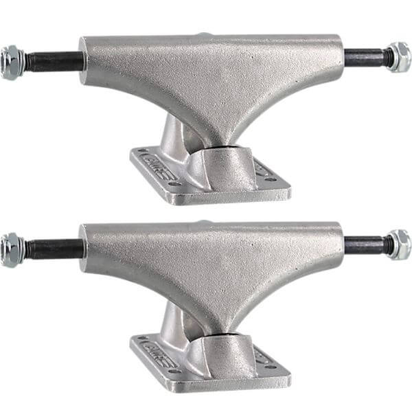 Bullet Skate Trucks 110mm Silver Skateboard Trucks - 4.25" Hanger 6.9" Axle (Set of 2)