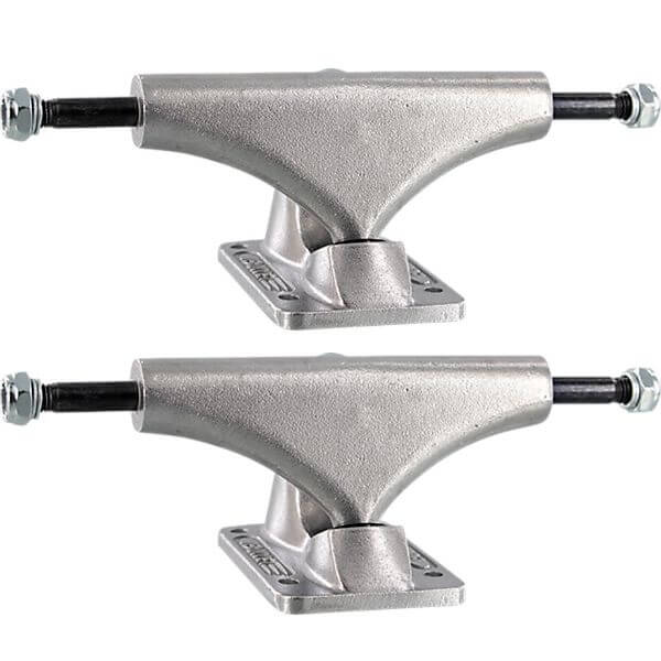 Bullet Skate Trucks 120mm Silver Skateboard Trucks - 4.5" Hanger 7.20" Axle (Set of 2)