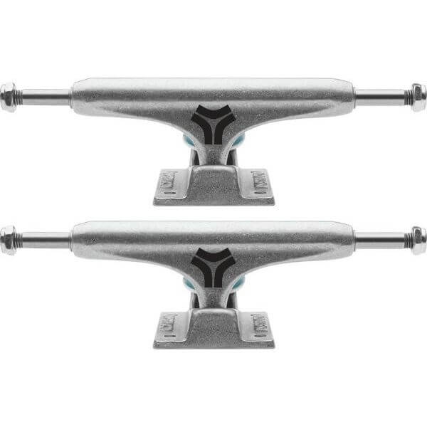 Destructo Trucks D1 Low Polished Skateboard Trucks - 5.25" Hanger 8.0" Axle (Set of 2)