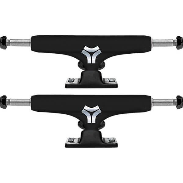 Destructo Trucks D1 Low Black Skateboard Trucks - 5.0" Hanger 7.75" Axle (Set of 2)