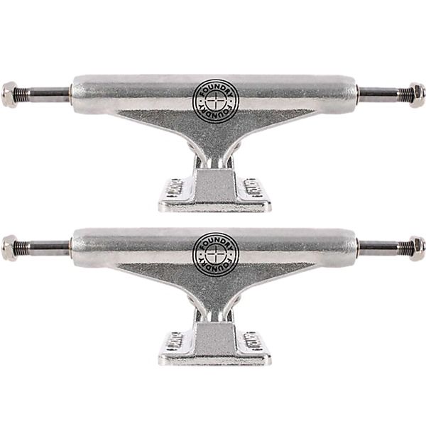 Foundry Trucks Raw Skateboard Trucks - 5.0" Hanger 7.75" Axle (Set of 2)