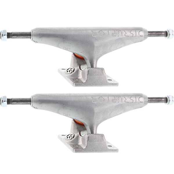 Grind King Truck Co. Disruptor Raw Skateboard Trucks - 5.5" Hanger 8.0" Axle (Set of 2)