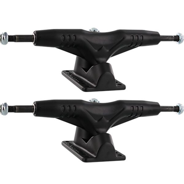Gullwing Trucks Pro III Black Skateboard Trucks - 6.25" Hanger 8.8" Axle (Set of 2)