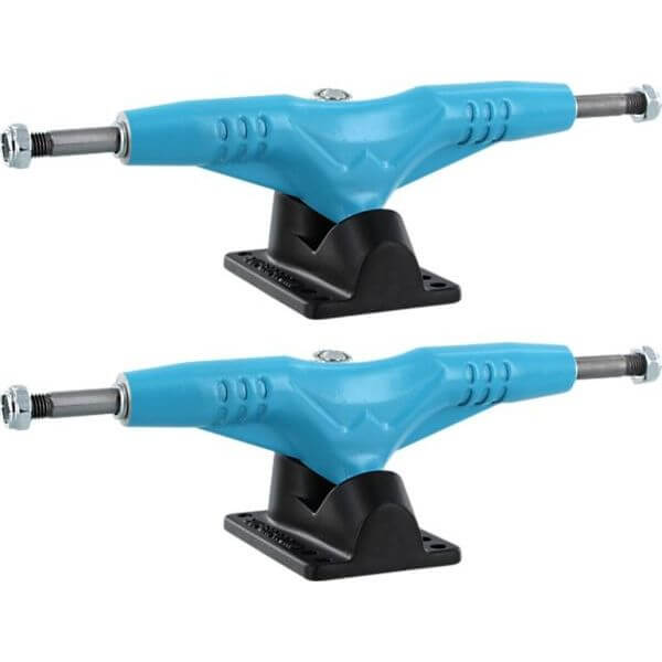 Gullwing Trucks Pro III Blue / Black Skateboard Trucks - 6.25" Hanger 9.0" Axle (Set of 2)