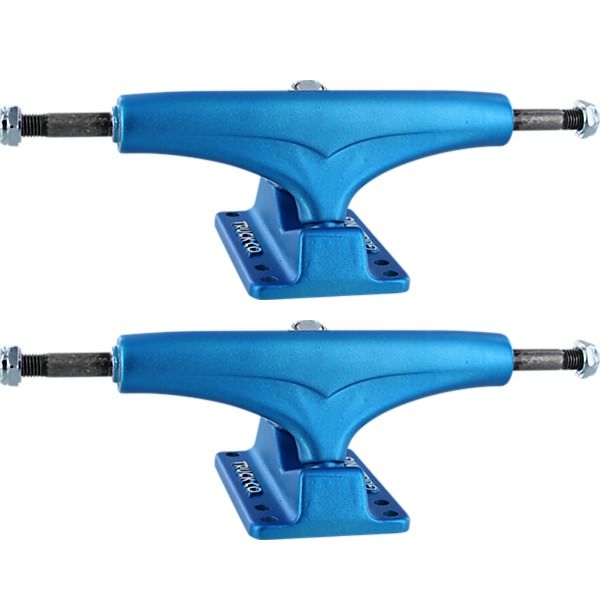 Gullwing Trucks Shadow DLX Blue / Blue Skateboard Trucks - 5.25" Hanger 8.0" Axle (Set of 2)