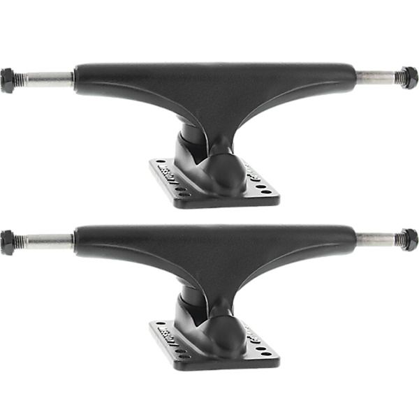 Gullwing Trucks Mission Black Skateboard Trucks - 5.625" Hanger 8.375" Axle (Set of 2)