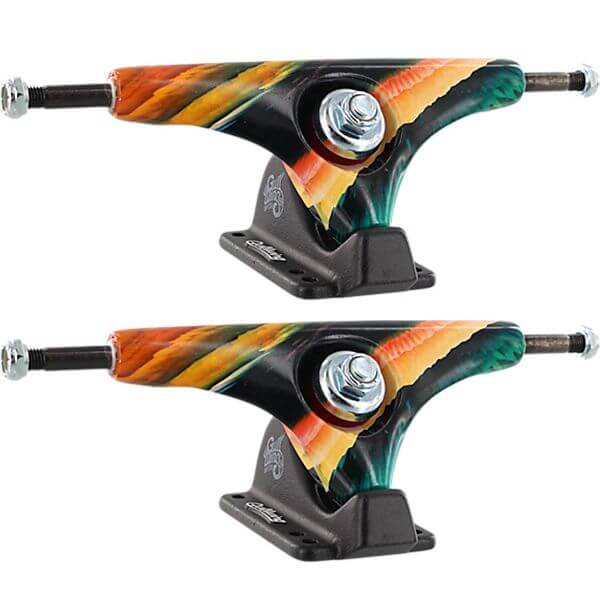 Gullwing Trucks Charger Spectrum Skateboard Reverse Kingpin Trucks - 6.25" Hanger 9.0" Axle (Set of 2)