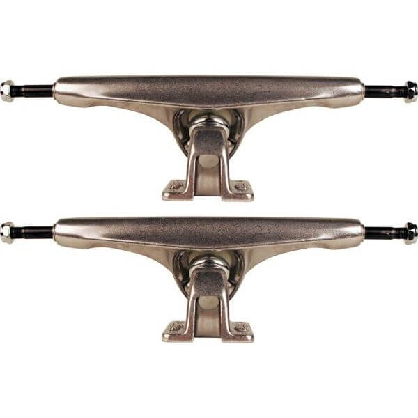 Gullwing Trucks Charger Polished Skateboard Reverse Kingpin Trucks - 7.25" Hanger 10.0" Axle (Set of 2) Gullwing Trucks Charger Polished Skateboard Reverse Kingpin Trucks - 7.25" Hanger 10.0" Axle (Set of 2)