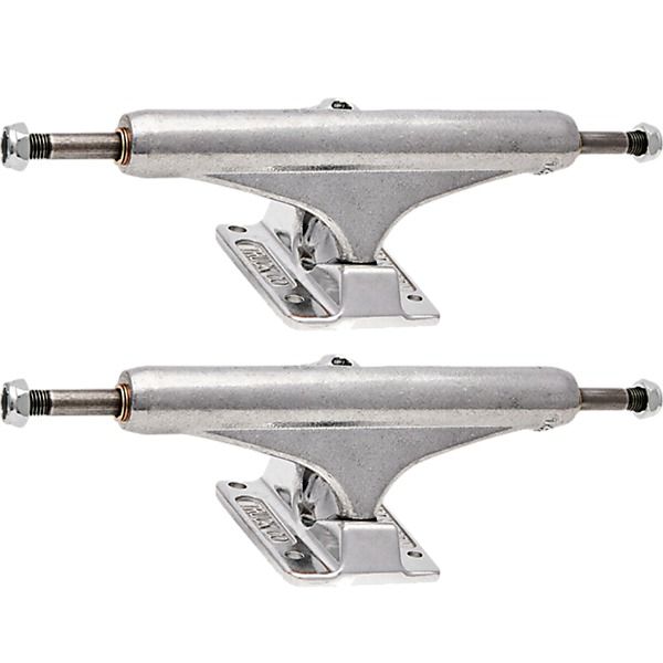 Independent Truck Company Stage 11 - 129mm Forged Hollow Mid Polished Skateboard Trucks - 5.0" Hanger 7.6" Axle (Set of 2)