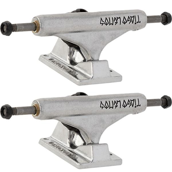 Independent Truck Company Tiago Lemos Stage 11 - 129mm Mid Silver Skateboard Trucks - 5.0" Hanger 7.6" Axle (Set of 2)
