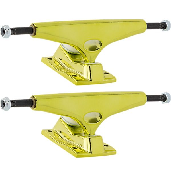 Krux Skate Trucks DLK K5 Hollow Krome Green Skateboard Trucks 5.8