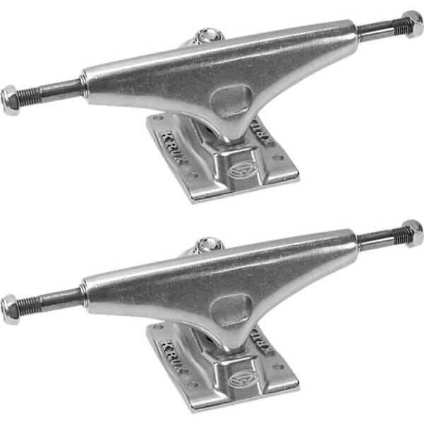 Krux Skate Trucks Standard K5 Polished Skateboard Trucks - 5.0" Hanger 7.6" Axle (Set of 2)