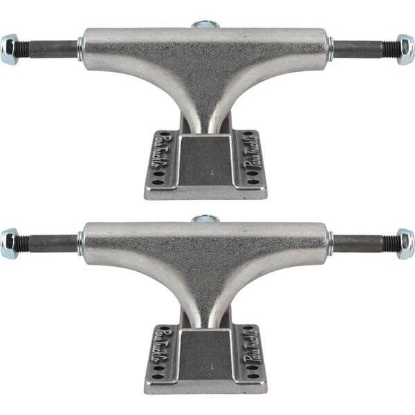 Paris Truck Co. 108mm Street Polished Skateboard Trucks - 4.25" Hanger 7.0" Axle (Set of 2)