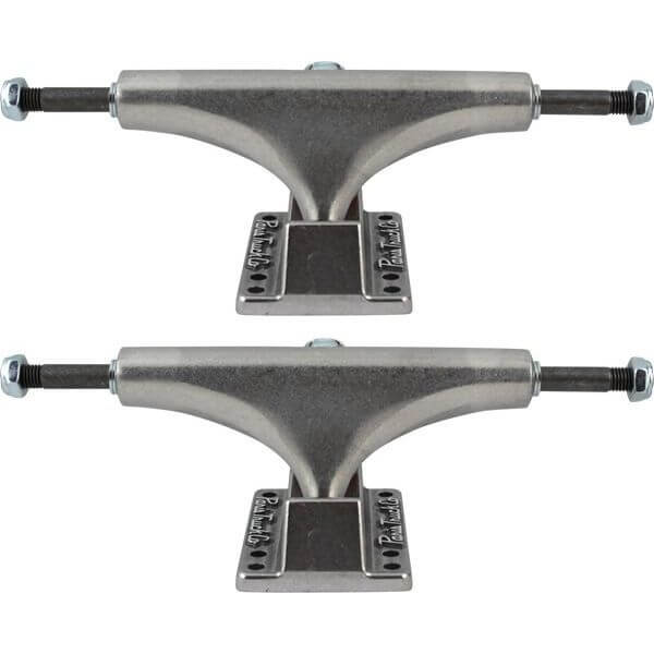 Paris Truck Co. 129mm Street Polished Skateboard Trucks - 5.0" Hanger 7.75" Axle (Set of 2)