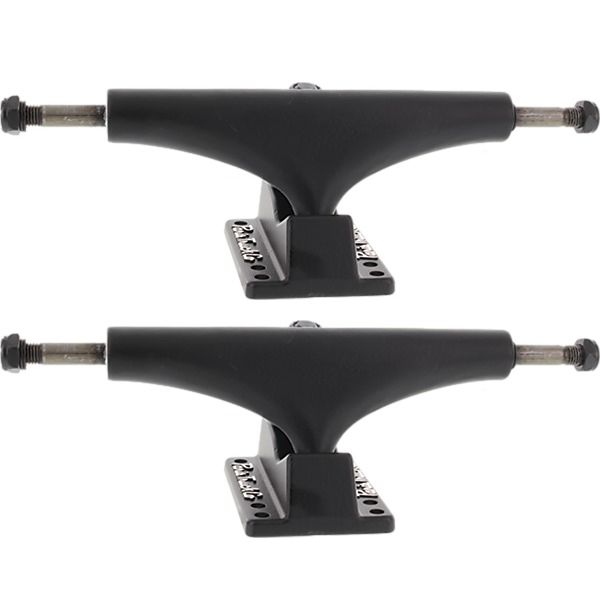 Paris Truck Co. 129mm Street Matte Black Skateboard Trucks - 5.0" Hanger 7.75" Axle (Set of 2)