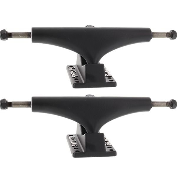 Paris Truck Co. 149mm Street Matte Black Skateboard Trucks - 5.75" Hanger 8.5" Axle (Set of 2)