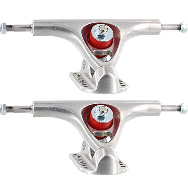 Paris Truck Co. V3 150mm 43 Degree Polished Skateboard Reverse Kingpin Trucks - 6.0" Hanger 8.5" Axle (Set of 2)