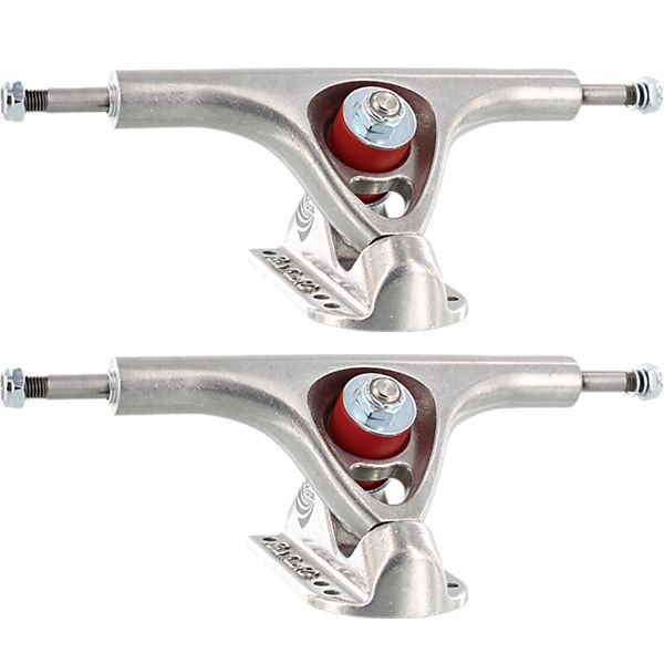 Paris Truck Co. V3 165mm 43 Degree Polished Skateboard Reverse Kingpin Trucks - 6.5" Hanger 9.0" Axle (Set of 2)