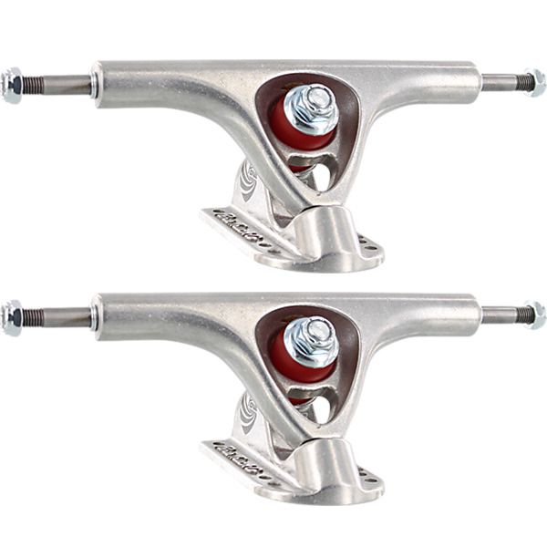 Paris Truck Co. V3 165mm 50 Degree Polished Skateboard Reverse Kingpin Trucks - 6.5" Hanger 9.0" Axle (Set of 2)