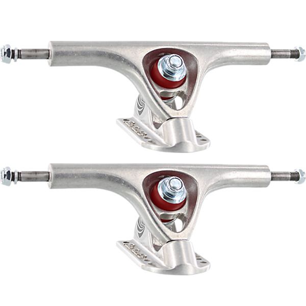 Paris Truck Co. V3 180mm 43 Degree Polished Skateboard Reverse Kingpin Trucks - 7.0" Hanger 9.6" Axle (Set of 2)