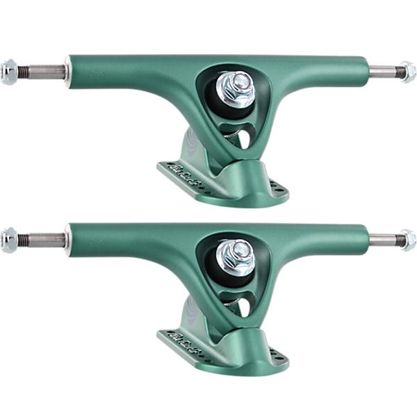 Paris Truck Co. V3 180mm 50 Degree Sage Green Skateboard Reverse Kingpin Trucks - 7.0" Hanger 9.6" Axle (Set of 2)