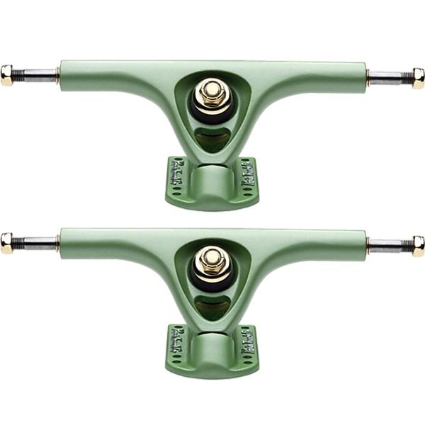 Paris Truck Co. V3 180mm 50 Degree Tropic Green Skateboard Reverse Kingpin Trucks - 7.0" Hanger 9.6" Axle (Set of 2)