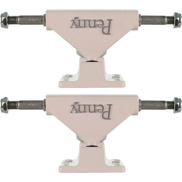 6.75 AXLE PENNY 4 INCH PASTEL LILAC SKATEBOARD TRUCK HANGARS SET OF 2 