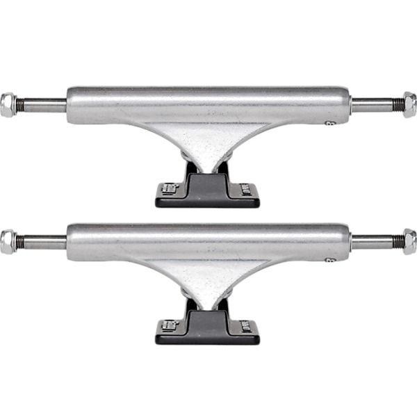 Slappy Truck Company ST1 Low Hollow Polished / Black Skateboard Trucks - 5.6" Hanger 8.25" Axle (Set of 2) Slappy Truck Company ST1 Low Hollow Polished / Black Skateboard Trucks - 5.6" Hanger 8.25" Axle (Set of 2)