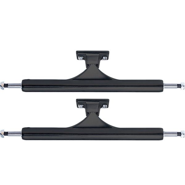 Slappy Truck Company ST1 Classic Hollow Matte Black Skateboard Trucks - 9.8" Hanger 13" Axle (Set of 2)