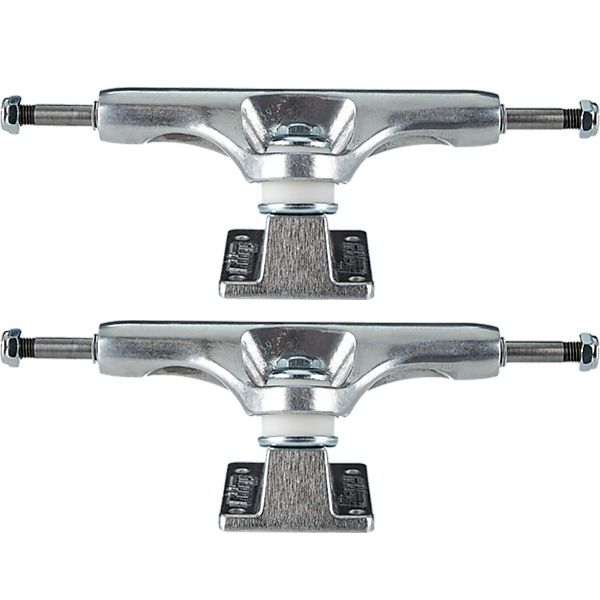 Slappy Truck Company ST1 Inverted Polished Skateboard Trucks - 5.4" Hanger 8.0" Axle (Set of 2)