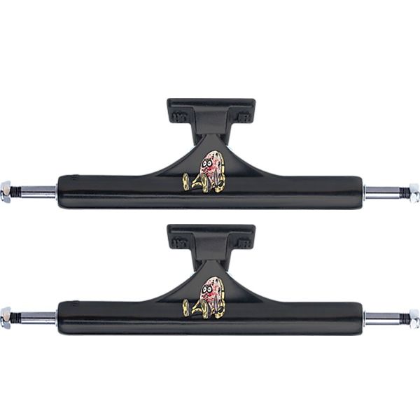 Slappy Truck Company ST1 Inverted Heroin Curb Killer Black Skateboard Trucks - 5.8" Hanger 8.5" Axle (Set of 2)