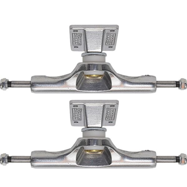 Slappy Truck Company ST1 Inverted Hollow Ultra Low Polished Skateboard Trucks - 6.375" Hanger 9.0" Axle (Set of 2)