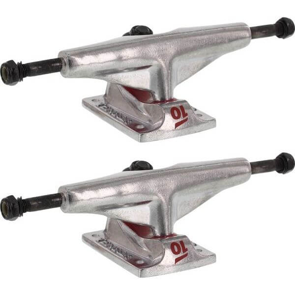 Tensor Trucks Aluminum Low Polished Skateboard Trucks 5.0 Hanger 7.75
