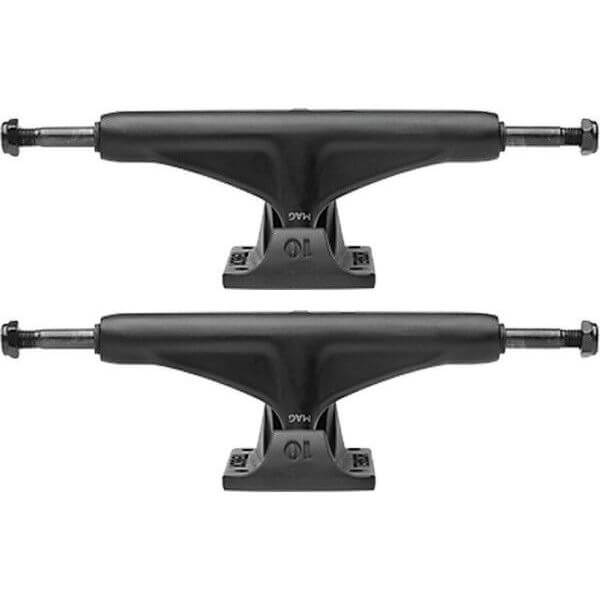 Tensor Trucks Mag Light Low Black Skateboard Trucks - 5.5" Hanger 8.25" Axle (Set of 2)