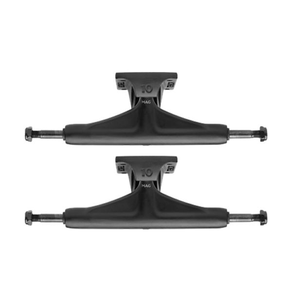 Tensor Trucks Mag Light Black Skateboard Trucks - 5.5" Hanger 8.25" Axle (Set of 2)