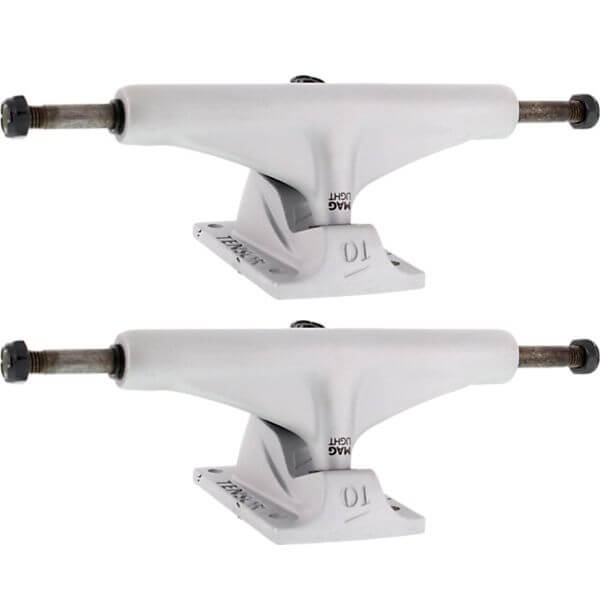 Tensor Trucks Mag Light Silver Skateboard Trucks - 5.5" Hanger 8.25" Axle (Set of 2)