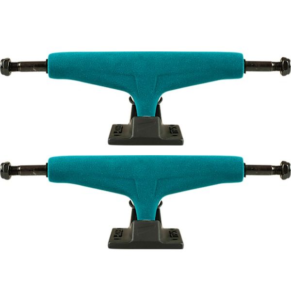 Tensor Trucks Mag Light Velvet Aqua / Black Skateboard Trucks - 5.5" Hanger 8.25" Axle (Set of 2)