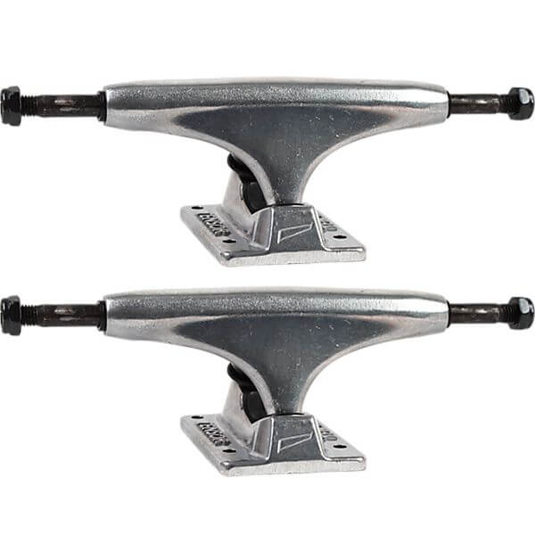 Tensor Trucks Alloy Polished Skateboard Trucks - 5.0" Hanger 7.75" Axle (Set of 2)