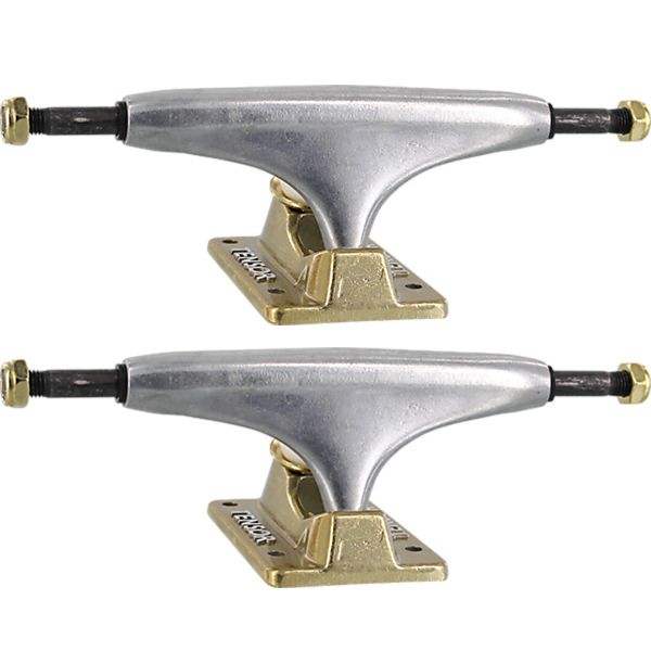 Tensor Trucks Alloy Polished / Gold Skateboard Trucks - 5.0" Hanger 7.75" Axle (Set of 2)