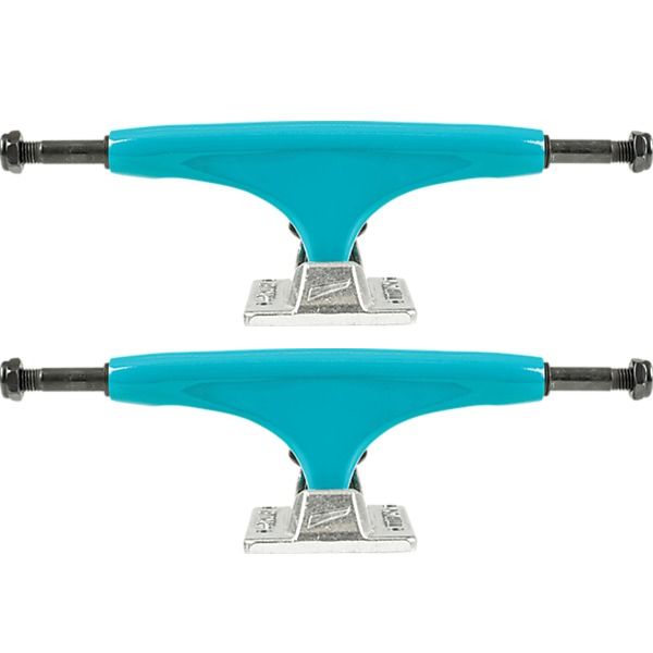 Tensor Trucks Alloy Aqua / Polished Skateboard Trucks - 5.0" Hanger 7.75" Axle (Set of 2)