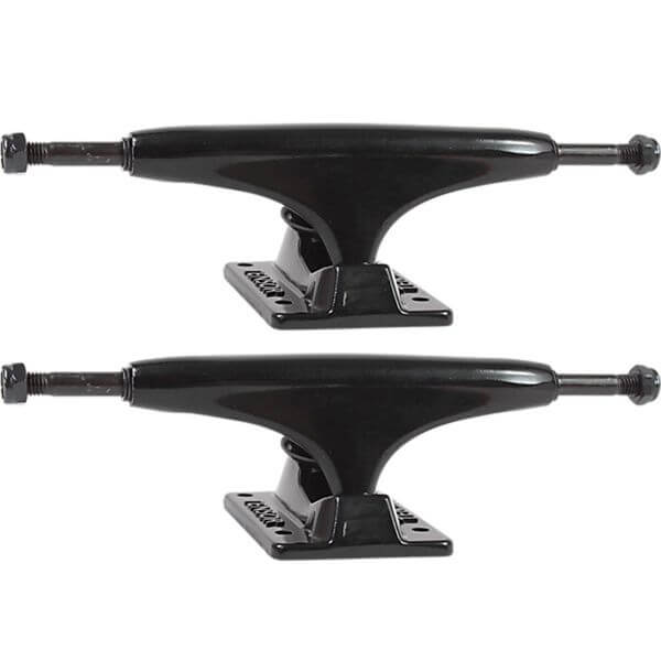 Tensor Trucks Alloy Black Skateboard Trucks - 5.25" Hanger 8.0" Axle (Set of 2)