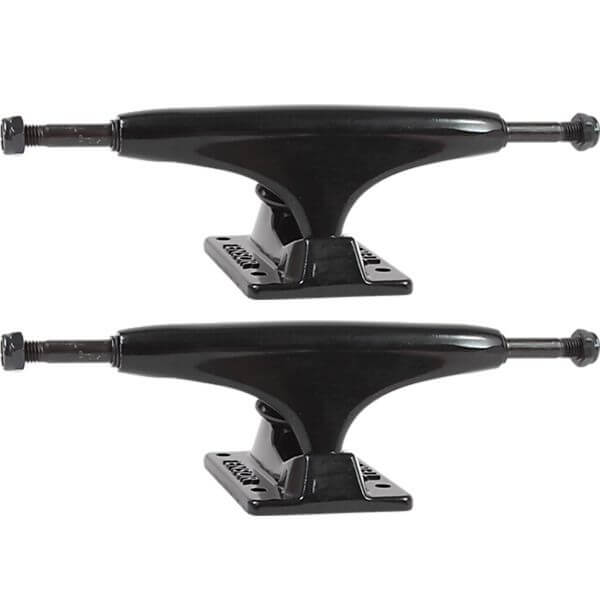 Tensor Trucks Alloy Black Skateboard Trucks - 5.5" Hanger 8.25" Axle (Set of 2)