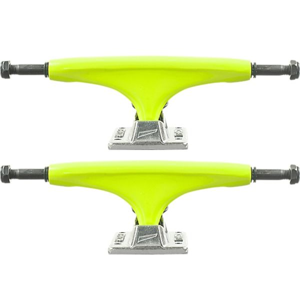 Tensor Trucks Alloy Yellow / Polished Skateboard Trucks - 5.5" Hanger 8.25" Axle (Set of 2) Tensor Trucks Alloy Yellow / Polished Skateboard Trucks - 5.5" Hanger 8.25" Axle (Set of 2)