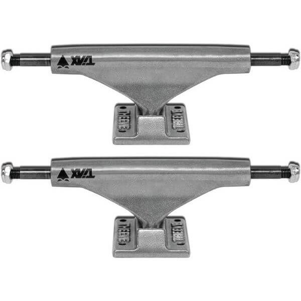 There Skateboards Tiax Polished Skateboard Trucks - 5.85" Hanger 8.5" Axle (Set of 2) There Skateboards Tiax Polished Skateboard Trucks - 5.85" Hanger 8.5" Axle (Set of 2)